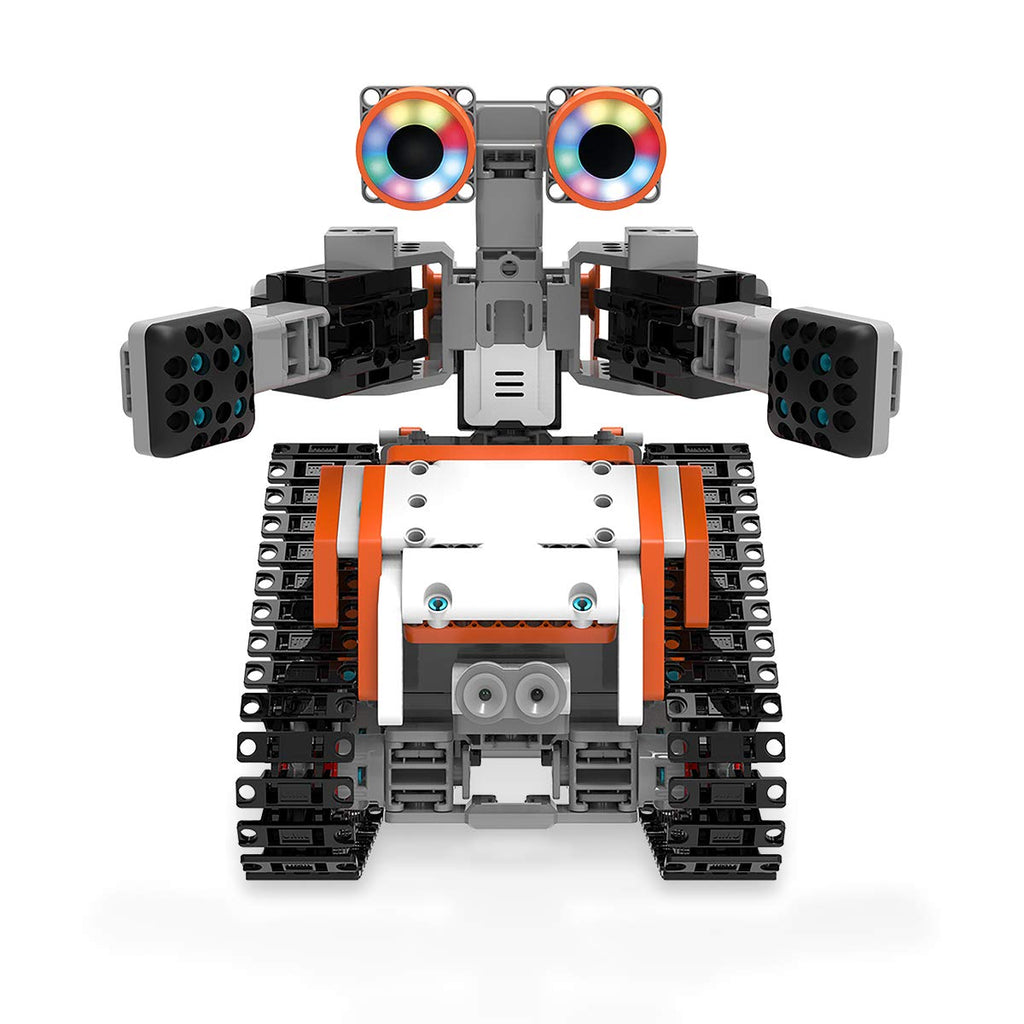 UBTECH JIMU Robot Astrobot - Cosmos Kit, App-Enabled STEM Learning, 387 Parts, Plastic, Orange, Model JRA0301