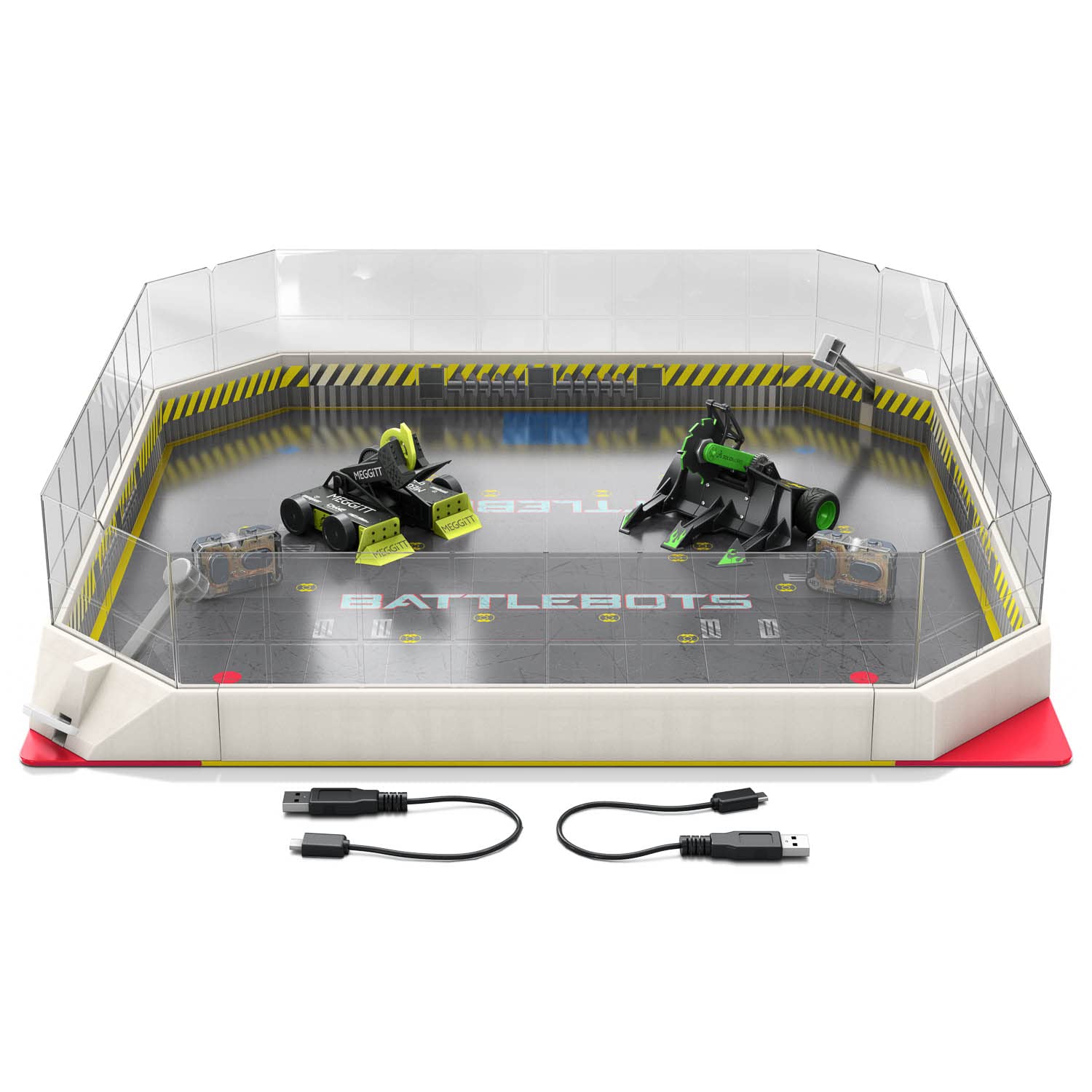 HEXBUG BattleBots Arena Platinum - Remote Control Robot Toy for Kids, Ages 8+, Medium Size, Plastic Material