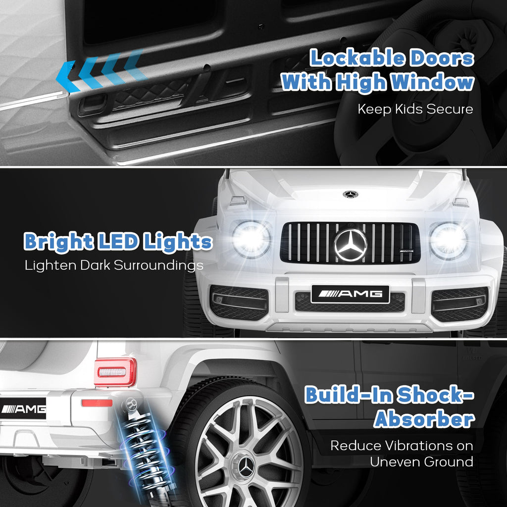 12V Licensed Mercedes-Benz G63 High-Window Ride-On