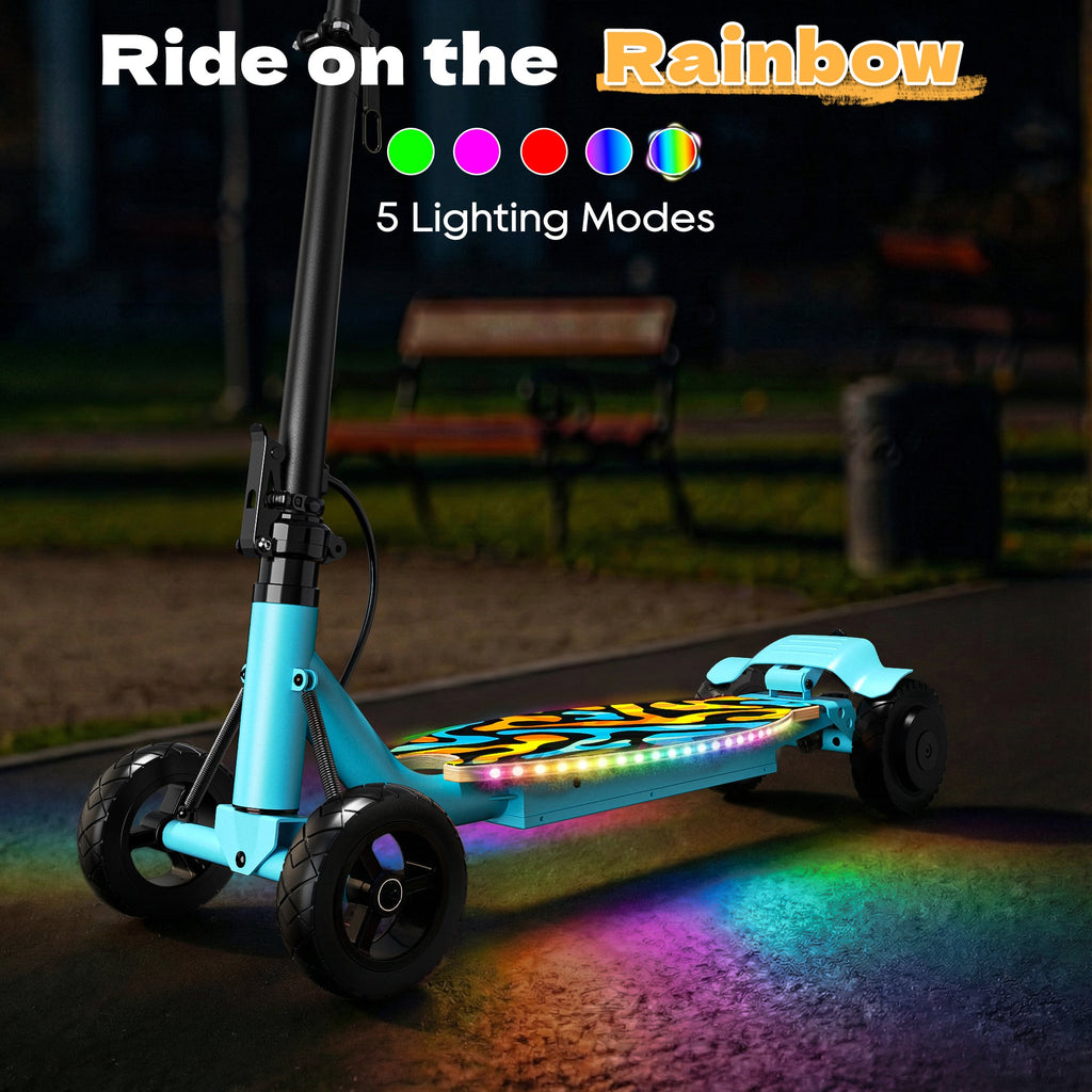 24V Kids 4-Wheel Scooter