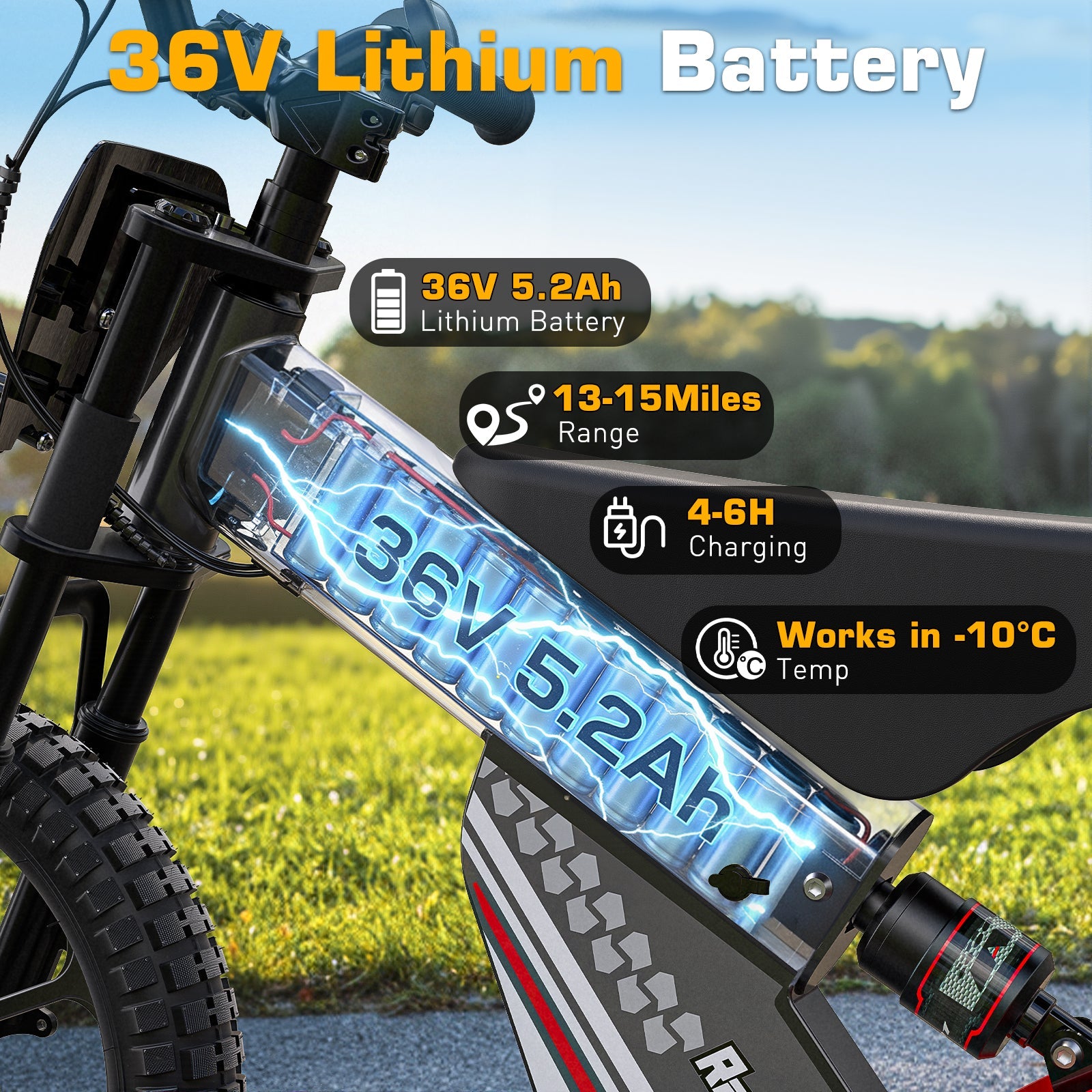 36V 16" Kids Electric Dirt Bike
