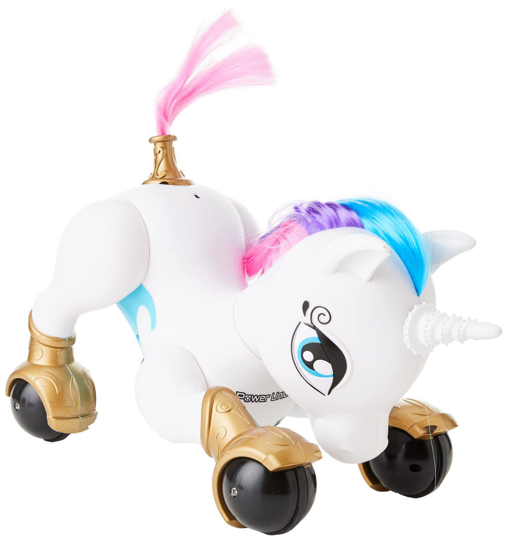 LEXiBOOK My First Smart Unicorn - Remote Control, Gesture Control, Rechargeable, One Size, White/Pink/Blue, Model UNI01