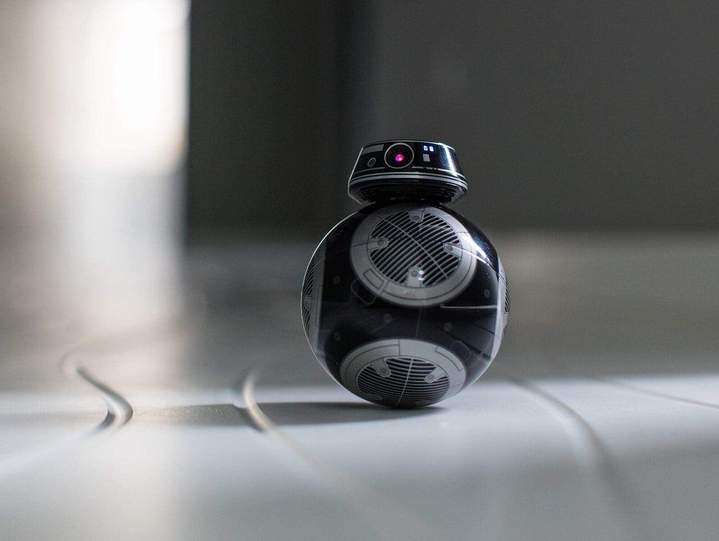 STAR WARS Sphero BB-9E Droid - App-Enabled, Black/Grey, 3.54x4.92x2.87 cm, Model VD01ROW, Plastic Material