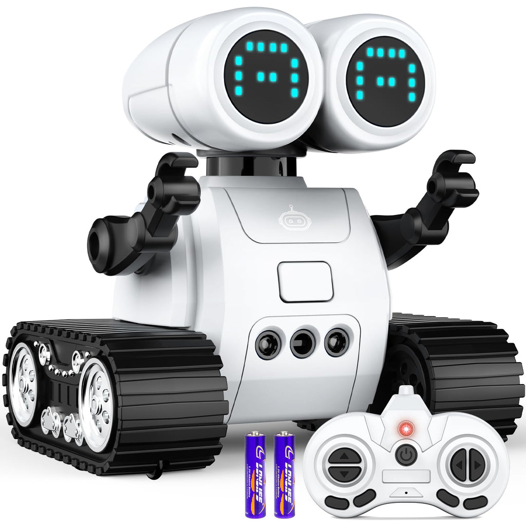 Hamourd Robot Toys for 3 Years Old Boys Girls- Robots with Walkie-Talkie Function, Gesture Sensing, Flexible Head & Arms, Progra