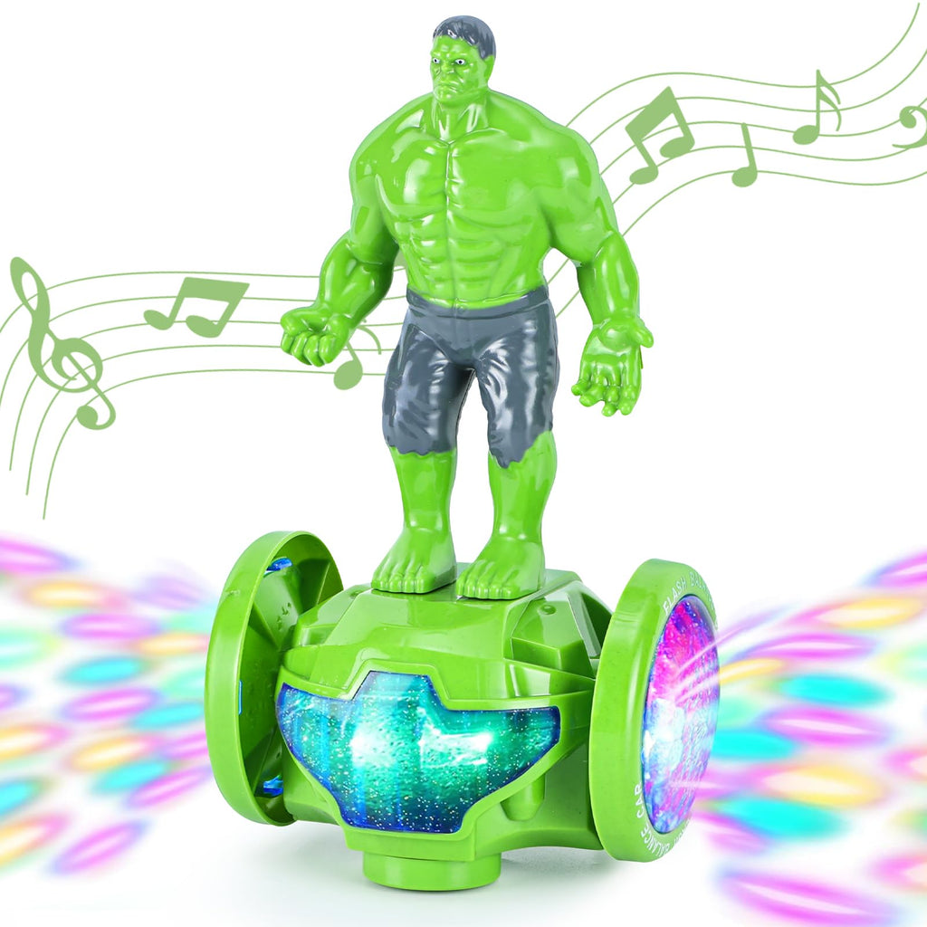 BMESSE Robot Toys for Boys Girls 4-6 Years Old,Kids Toys Car with Music and Lights,Interactive Electric Toy Bump and Go Cars for