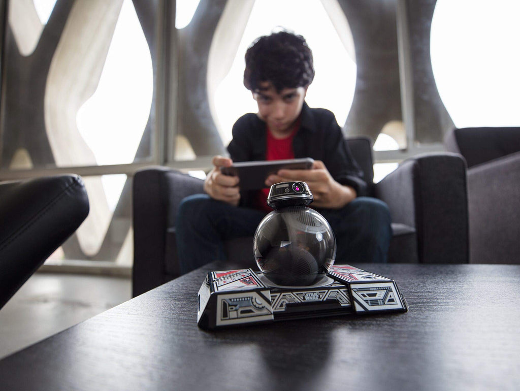 STAR WARS Sphero BB-9E Droid - App-Enabled, Black/Grey, 3.54x4.92x2.87 cm, Model VD01ROW, Plastic Material