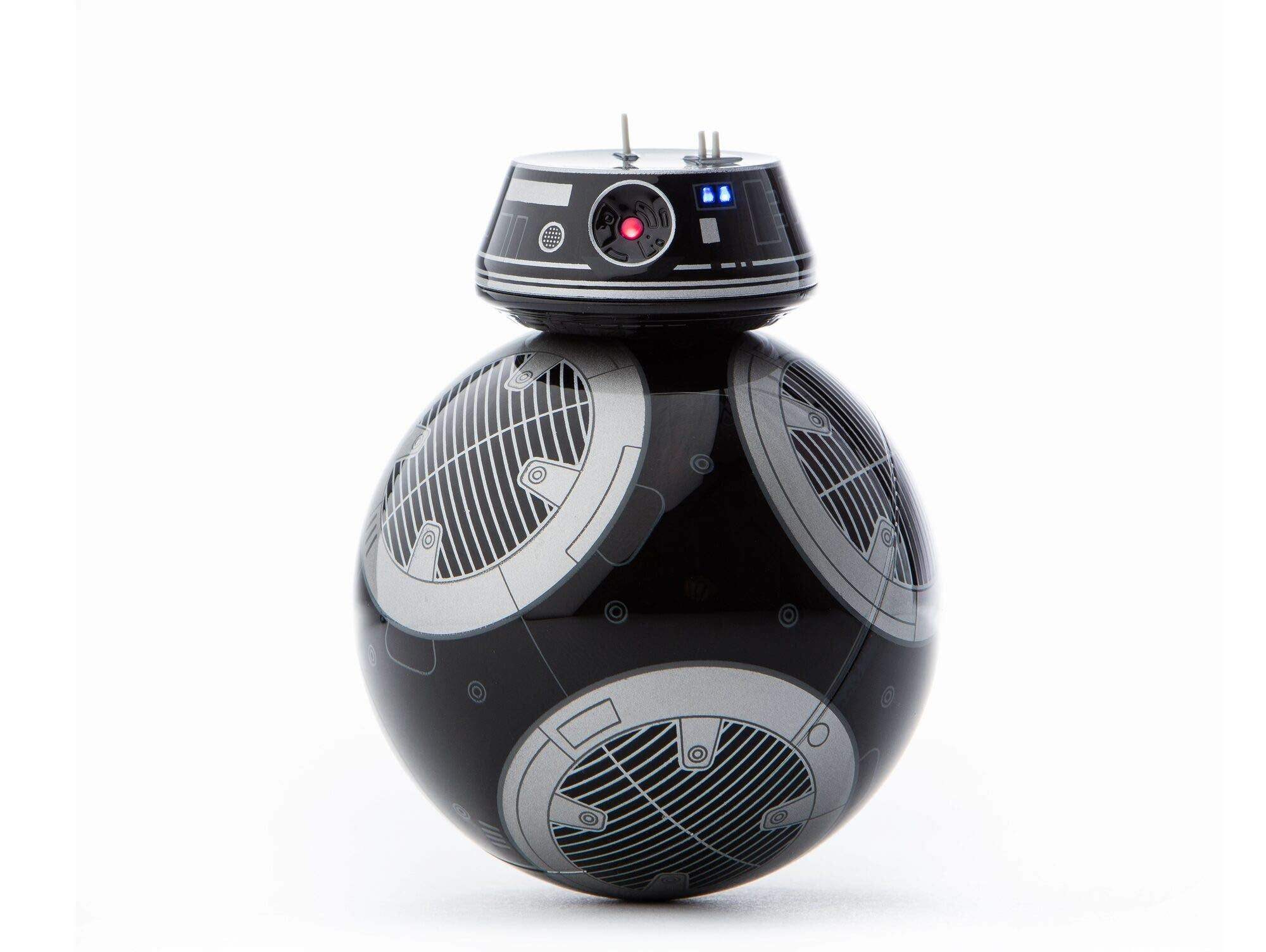 STAR WARS Sphero BB-9E Droid - App-Enabled, Black/Grey, 3.54x4.92x2.87 cm, Model VD01ROW, Plastic Material