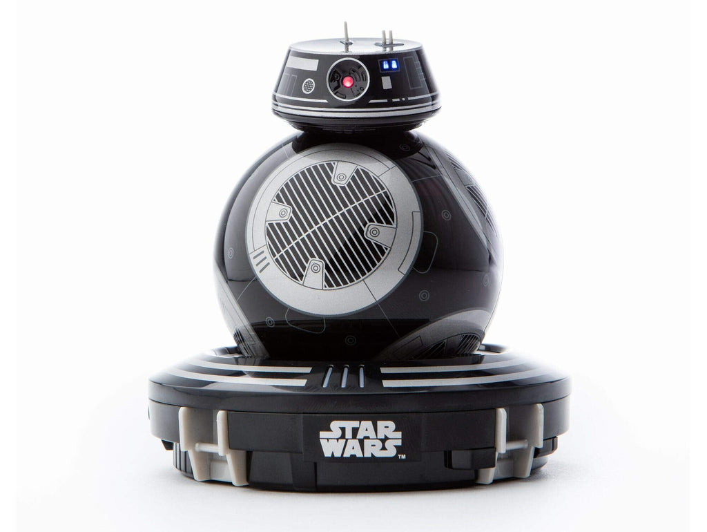 STAR WARS Sphero BB-9E Droid - App-Enabled, Black/Grey, 3.54x4.92x2.87 cm, Model VD01ROW, Plastic Material