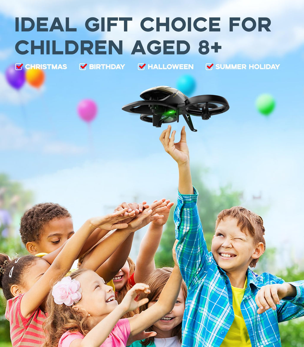 SYMA X990 RC Helicopter - Remote Control, Stunt Tricks, Altitude Hold, Gyro Stabilization, Medium Size, Black Plastic