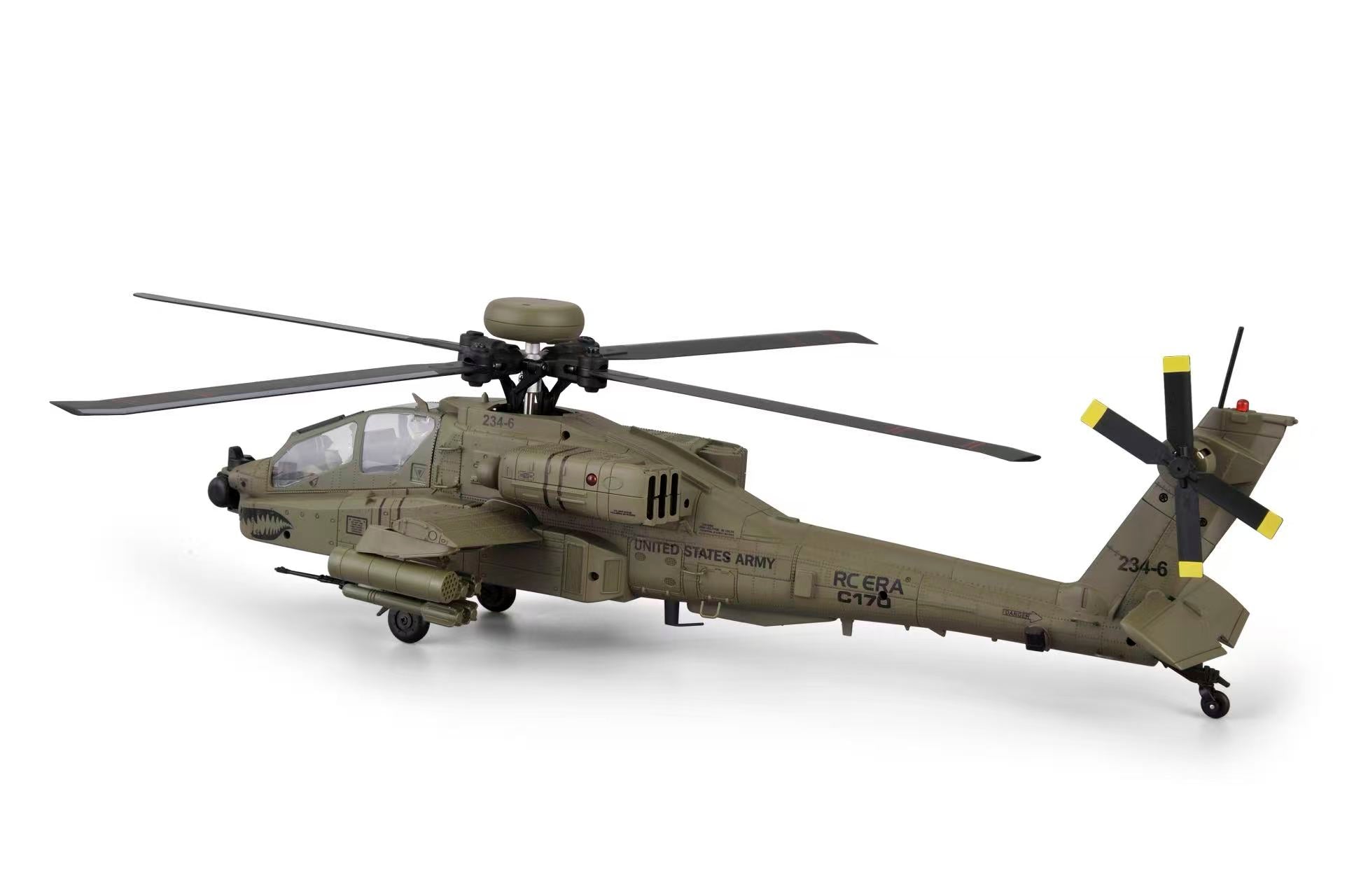 RC ERA C170 1:48 Scale Longbow Apache RC Helicopter with 3D Stunt Mode