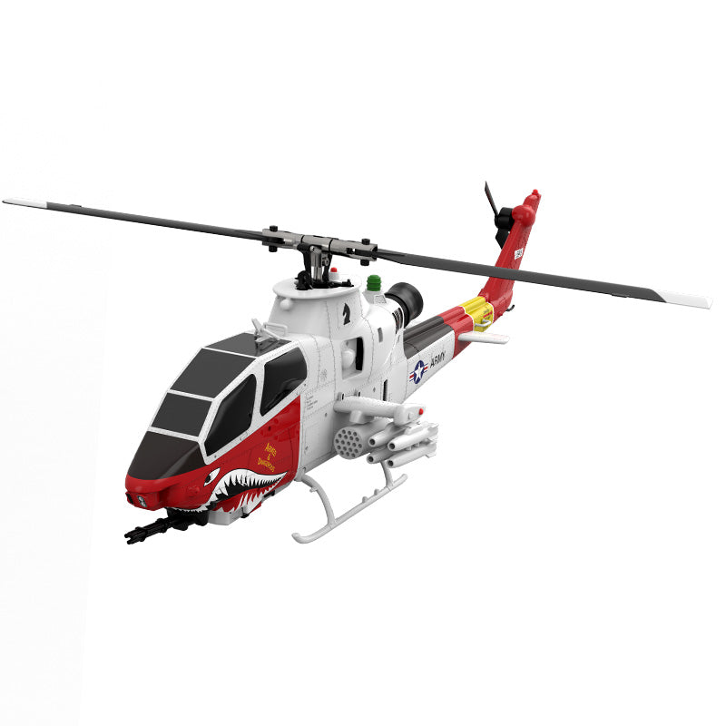 YuXiang F112S 9CH GPS RC Helicopter: 32:1 Scale AH-1 Cobra with Dual Brushless Motors