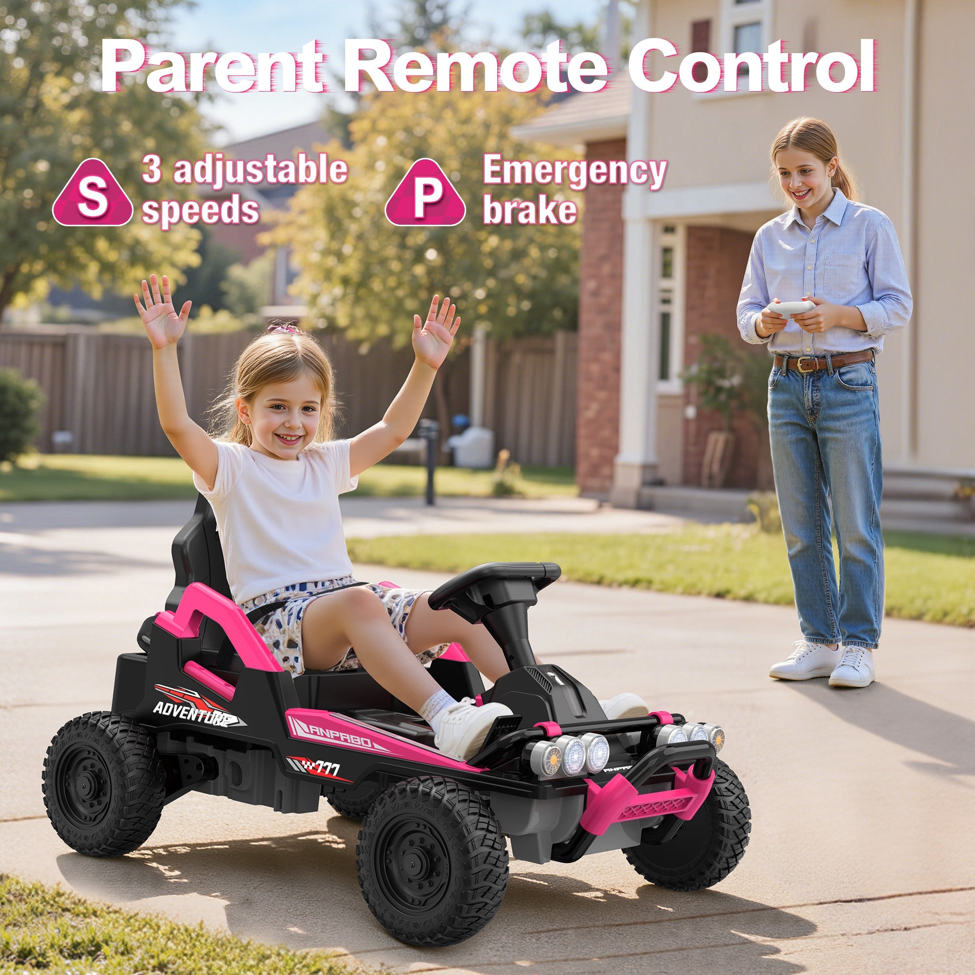 24V Off-Road Ride-On Car