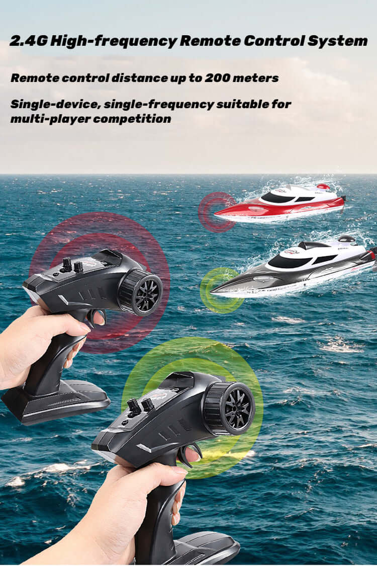 HJ806 High-Speed RC Racing Boat with Water Cooling