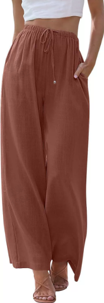 🎁Limited time 50% OFF⏳💟Summer Cotton Linen Wide leg Women's Pants✨