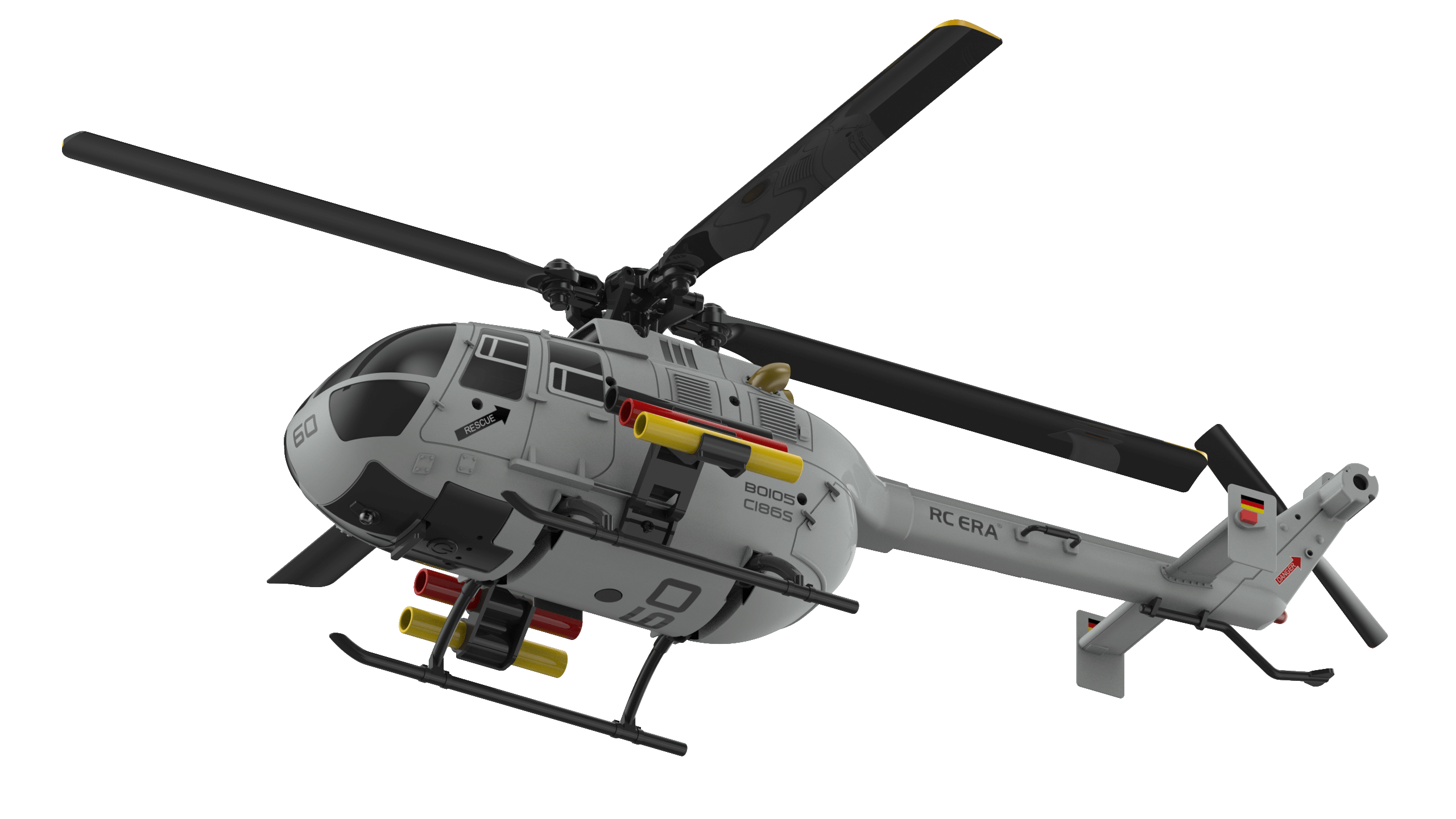 RC ERA C186S 1:48 Scale Brushless Motor RC Helicopter with Optical Flow Positioning & Modular Battery