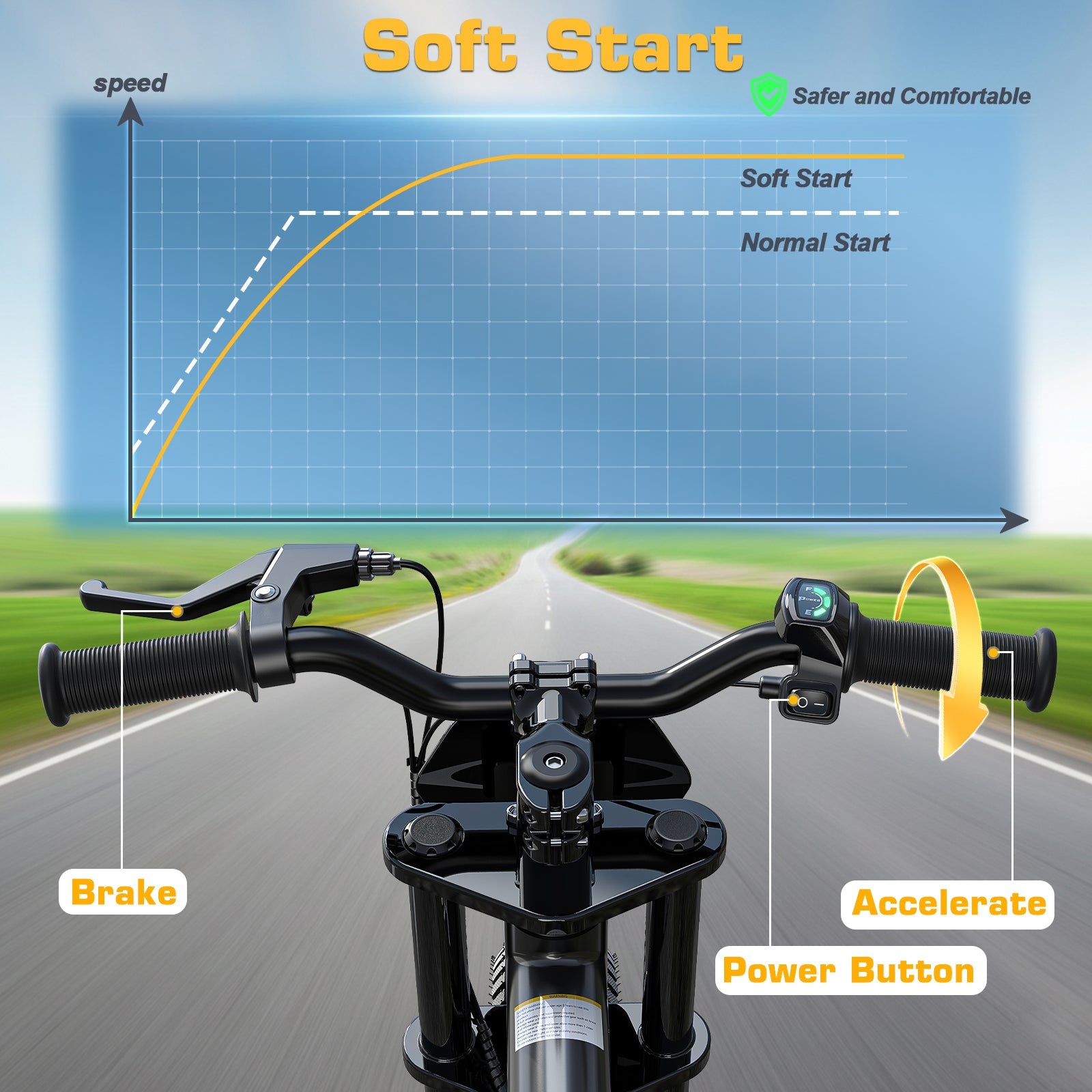 36V 16" Kids Electric Dirt Bike
