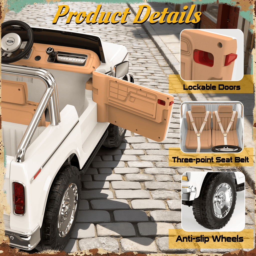 24V Licensed Ford F-150 Kids Ride-On
