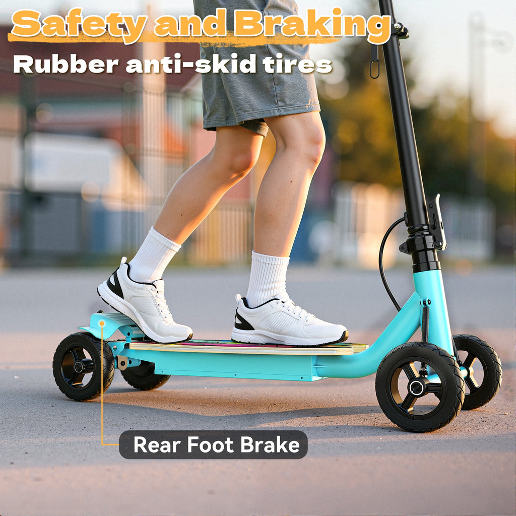 24V Kids 4-Wheel Scooter