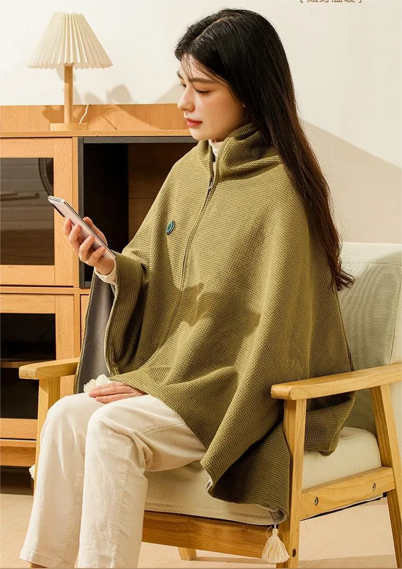 🎅Best Winter Gifts 🔥 Portable Heated Shawl (Buy 2 Free Shipping)