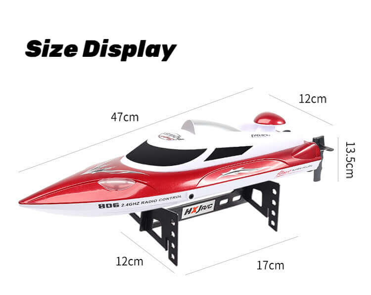 HJ806 High-Speed RC Racing Boat with Water Cooling