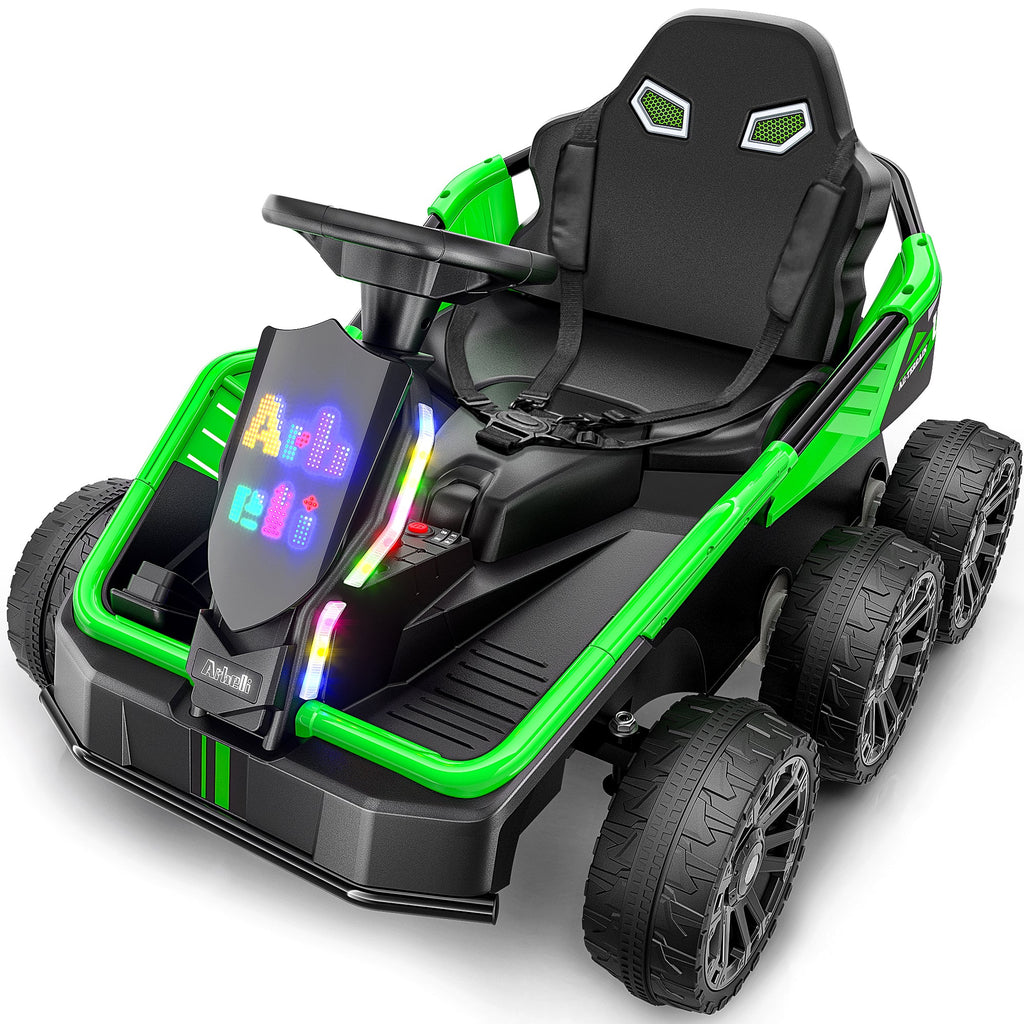 24V 4WD 6-Wheel Ride-On Car