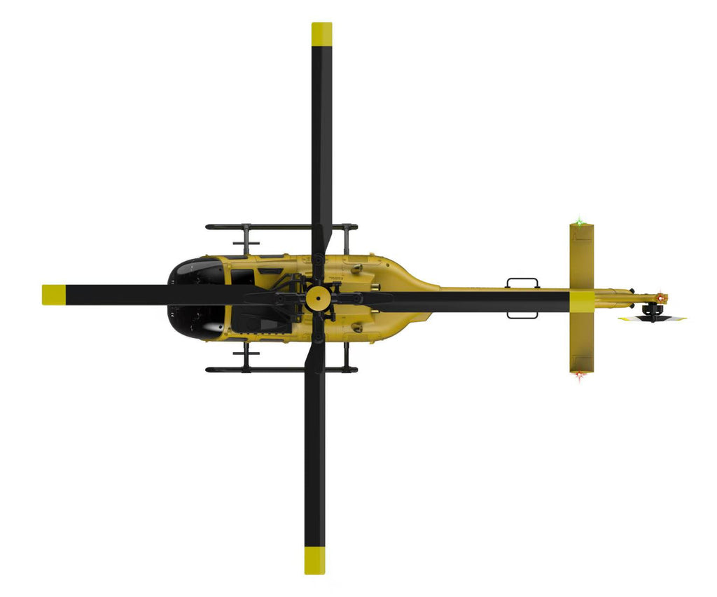 RC ERA C180 1:25 Scale BO105 6-Channel Brushless RC Helicopter (3D Stunt Edition)