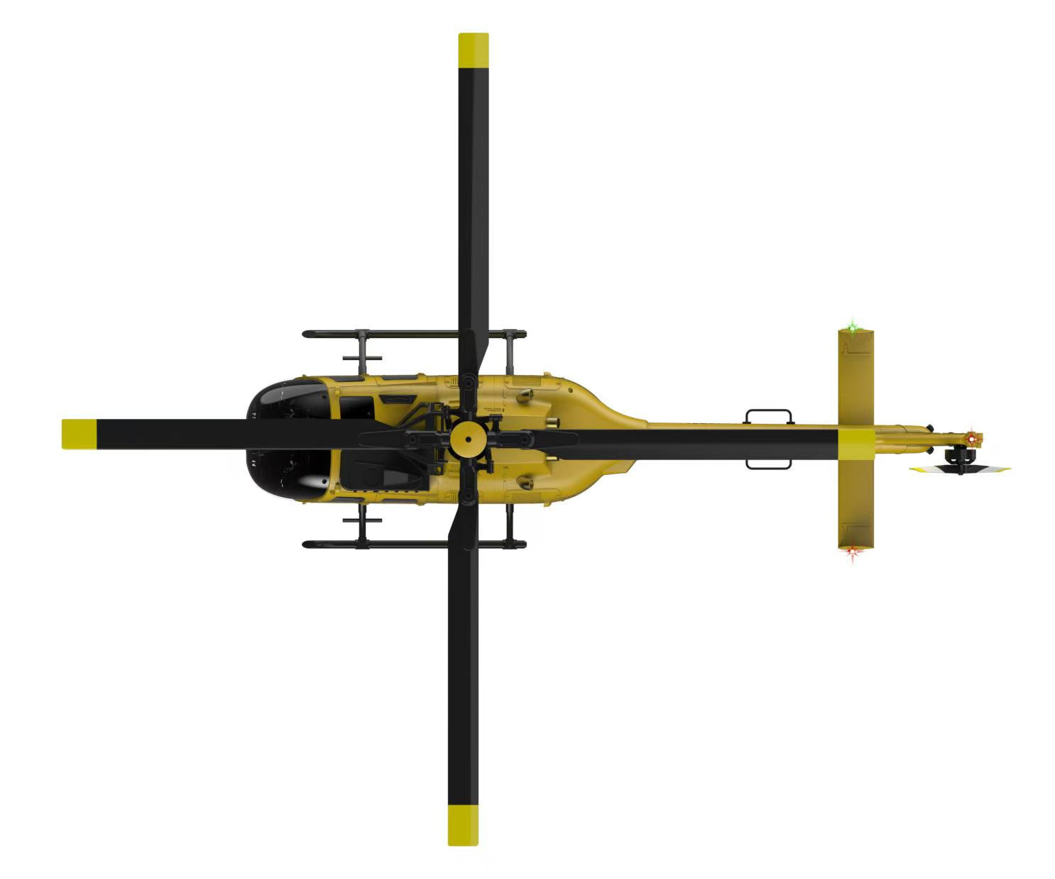 RC ERA C180 1:25 Scale BO105 6-Channel Brushless RC Helicopter (3D Stunt Edition)
