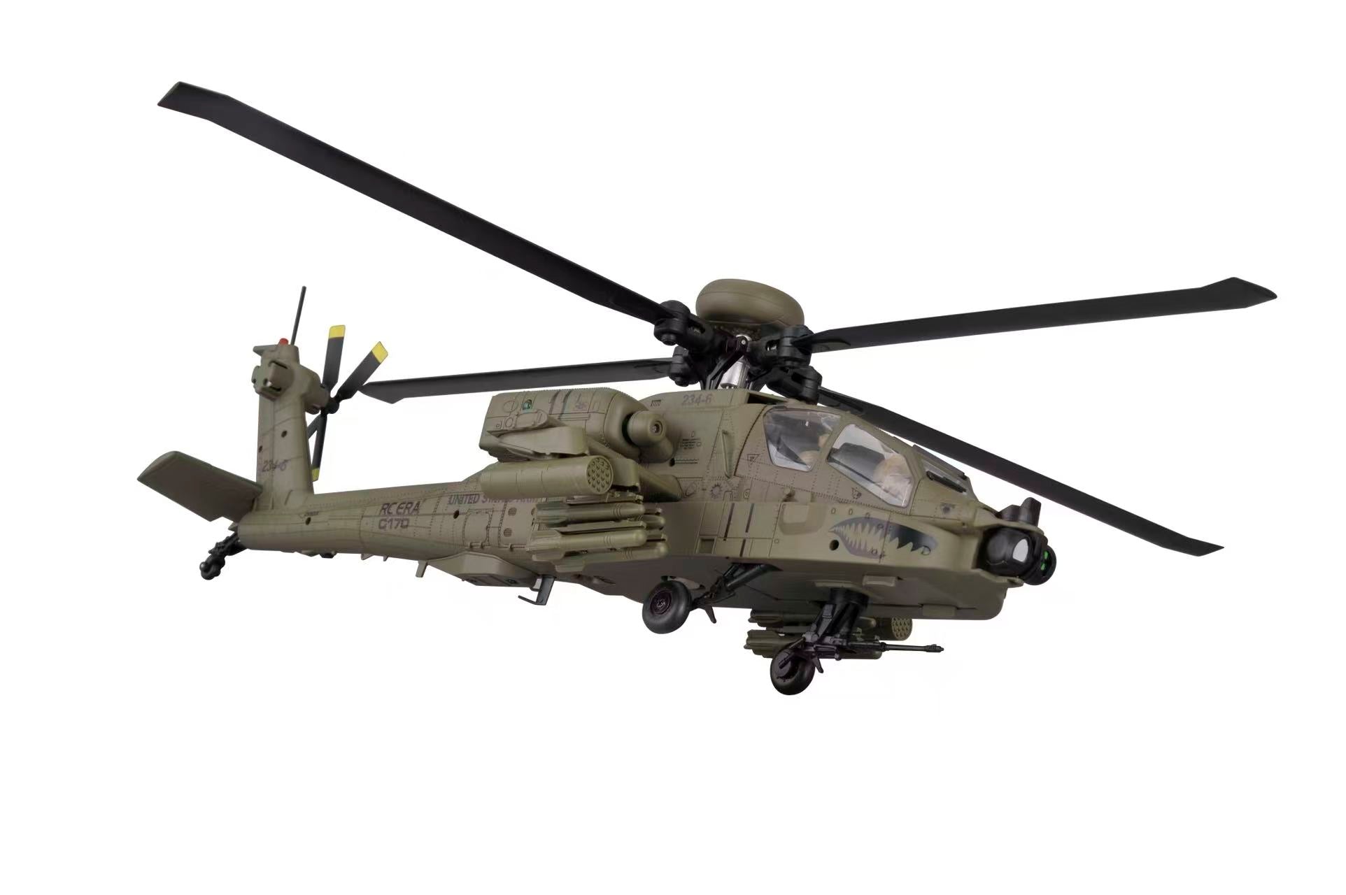 RC ERA C170 1:48 Scale Longbow Apache RC Helicopter with 3D Stunt Mode