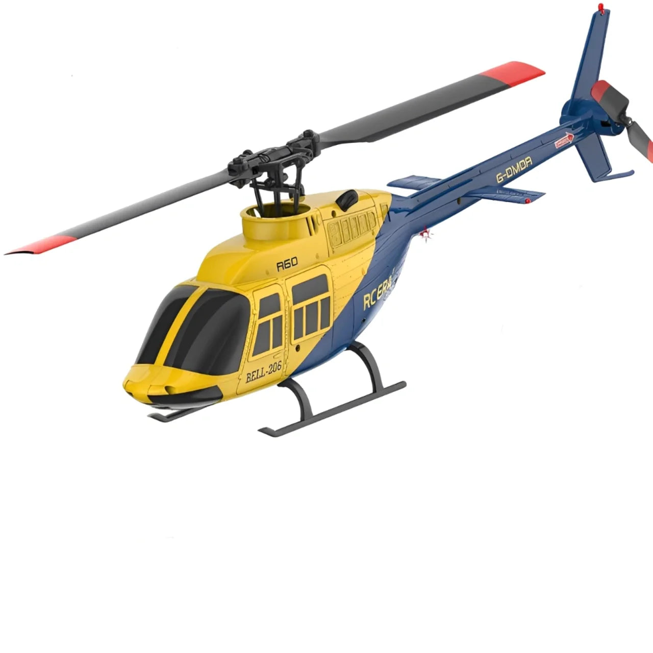 RC ERA A60 Bell-206 1:42 6CH Scale Helicopter with Optical Flow & Modular Battery