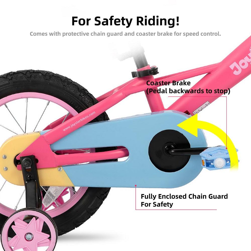 JOYSTAR Macaron Girls Bike Rainbow Bike