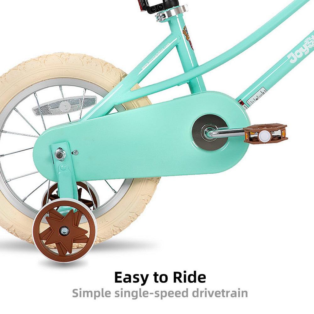 JOYSTAR Fantasy Girls Bike with Training Wheels & Basket