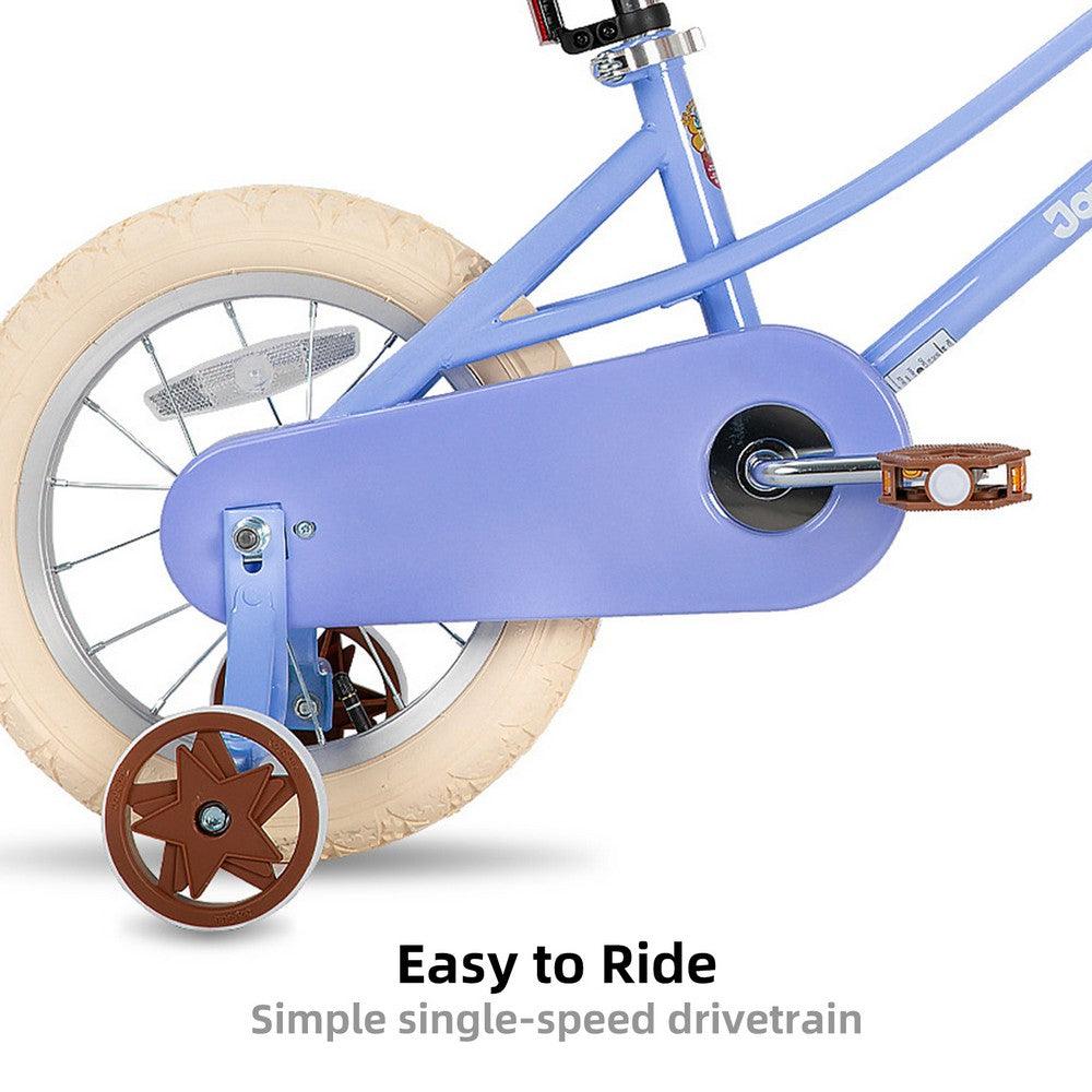 JOYSTAR Fantasy Girls Bike with Training Wheels & Basket