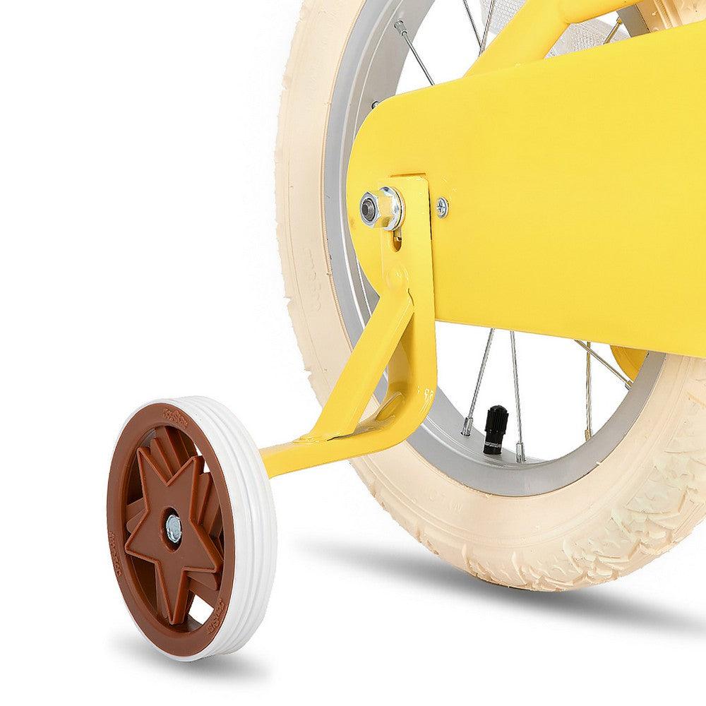 JOYSTAR Fantasy Girls Bike with Training Wheels & Basket