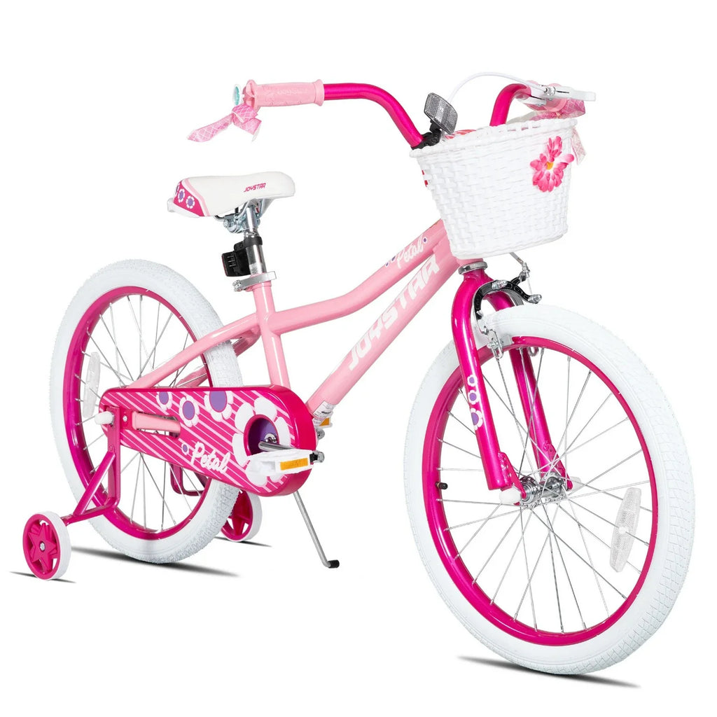 JOYSTAR Petal Girls Bike for Toddlers & Kids with Training Wheels