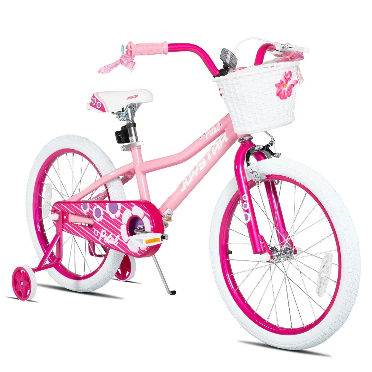 JOYSTAR Petal Girls Bike for Toddlers & Kids with Training Wheels