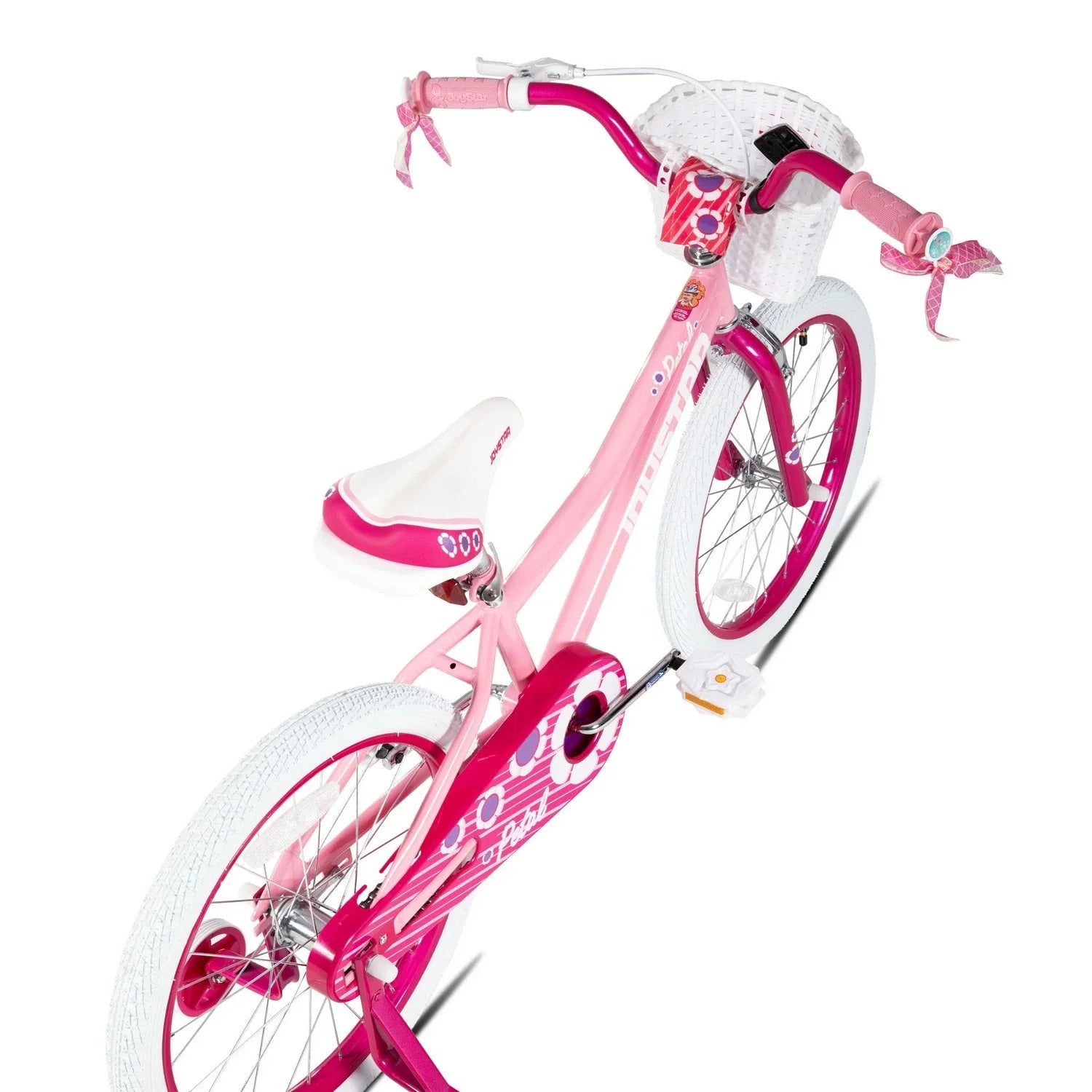 JOYSTAR Petal Girls Bike for Toddlers & Kids with Training Wheels