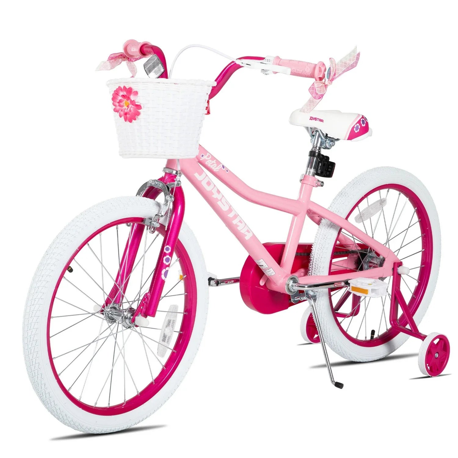 JOYSTAR Petal Girls Bike for Toddlers & Kids with Training Wheels