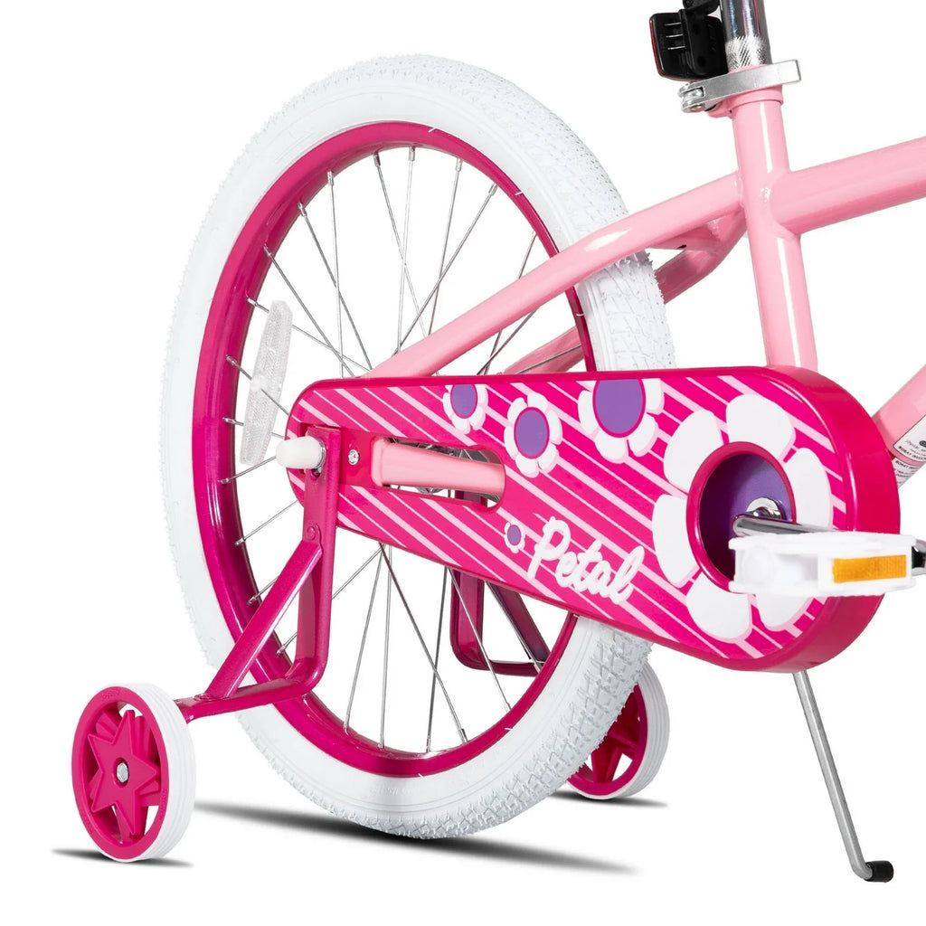 JOYSTAR Petal Girls Bike for Toddlers & Kids with Training Wheels