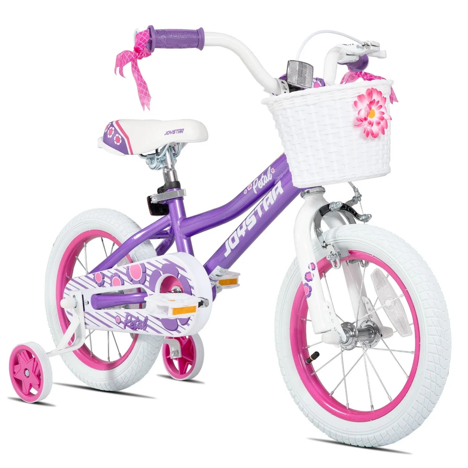 JOYSTAR Petal Girls Bike for Toddlers & Kids with Training Wheels