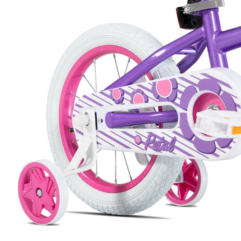 JOYSTAR Petal Girls Bike for Toddlers & Kids with Training Wheels