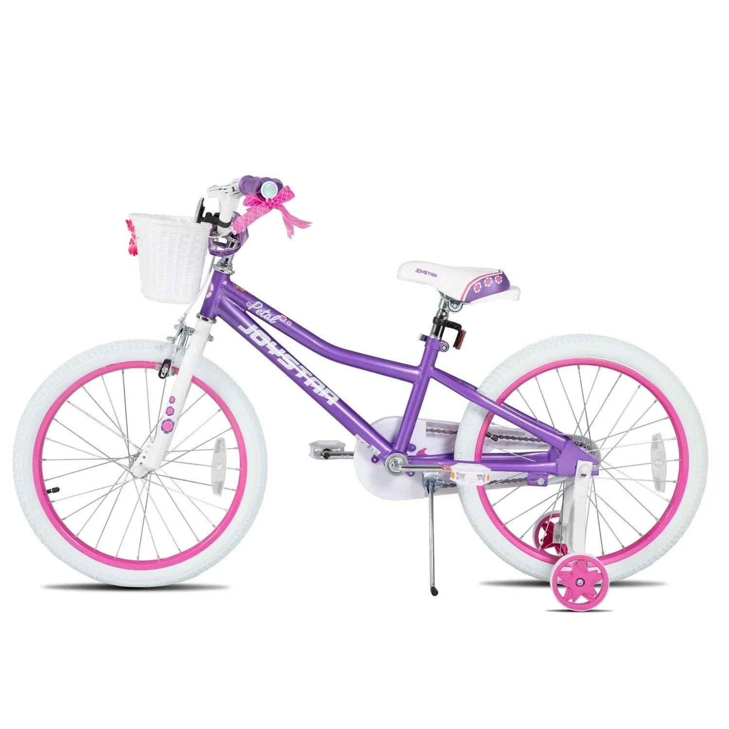 JOYSTAR Petal Girls Bike for Toddlers & Kids with Training Wheels