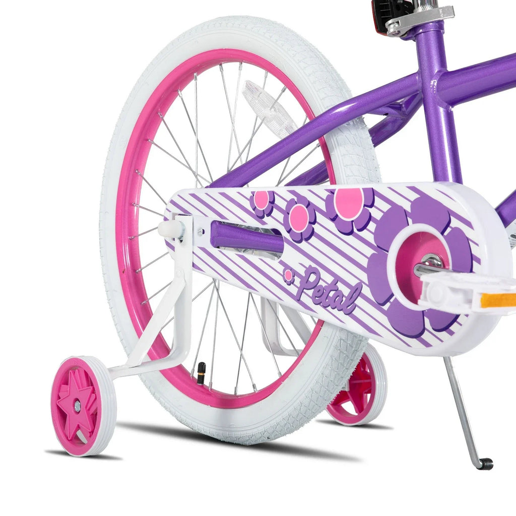 JOYSTAR Petal Girls Bike for Toddlers & Kids with Training Wheels