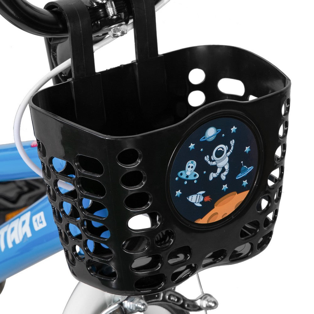 JOYSTAR Pluto 2.0 Kids Bike with Flash Training Wheels