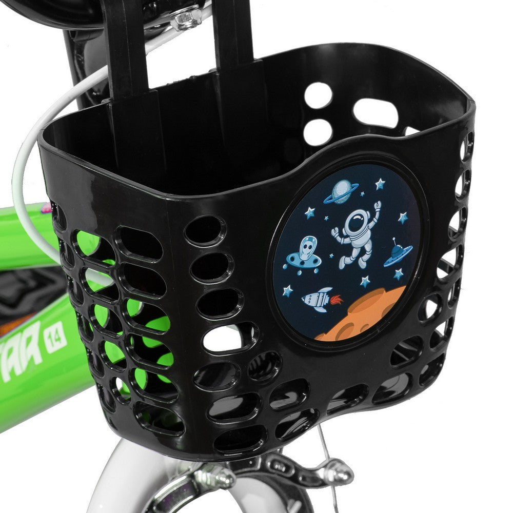 JOYSTAR Pluto 2.0 Kids Bike with Flash Training Wheels