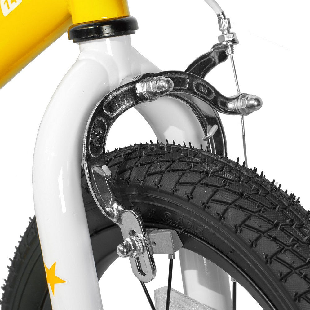 JOYSTAR Pluto 2.0 Kids Bike with Flash Training Wheels