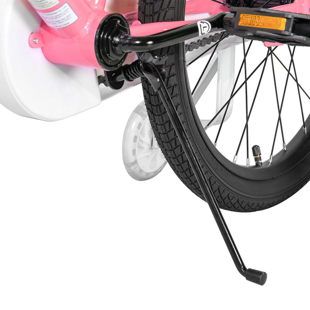 JOYSTAR Pluto 2.0 Kids Bike with Flash Training Wheels