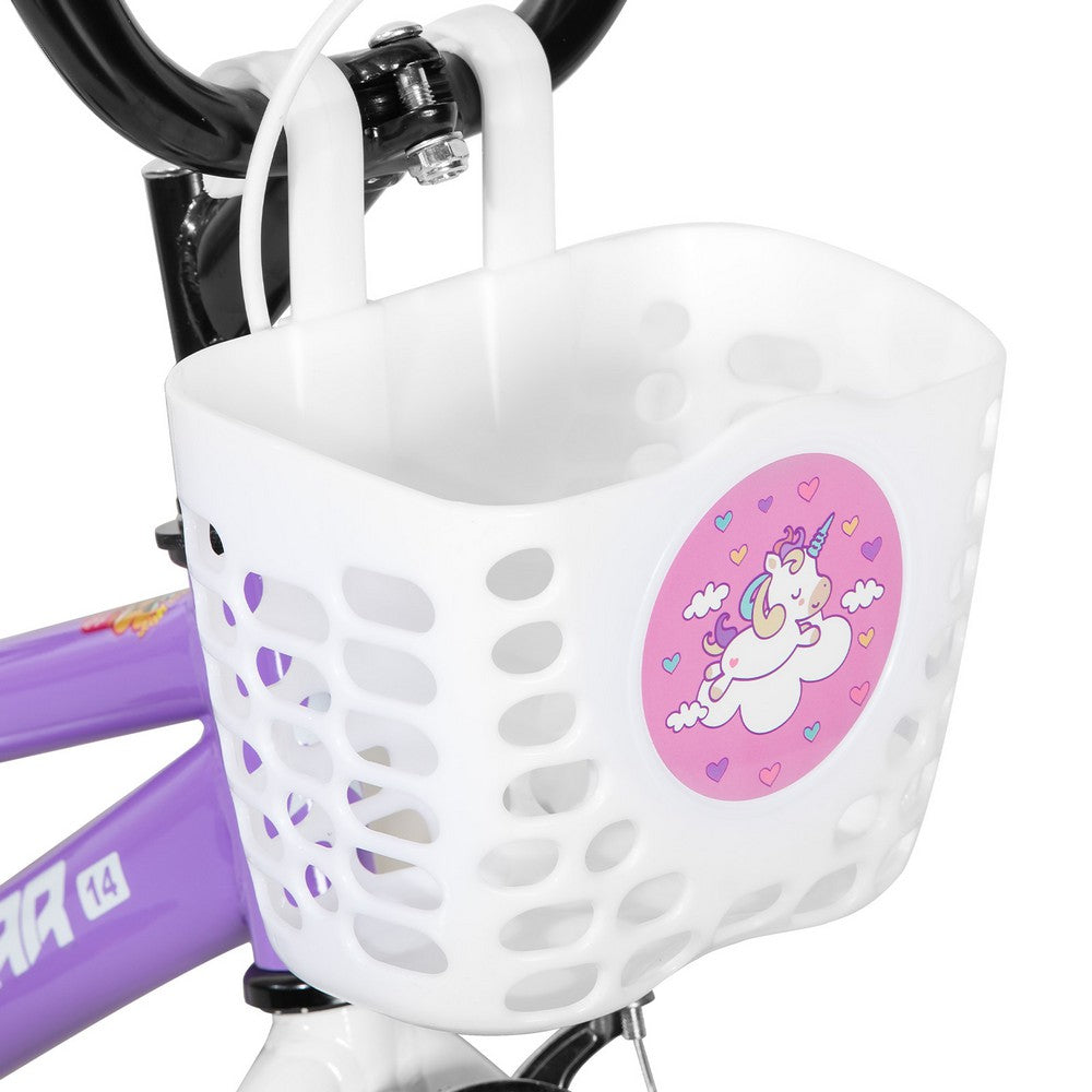 JOYSTAR Pluto 2.0 Kids Bike with Flash Training Wheels