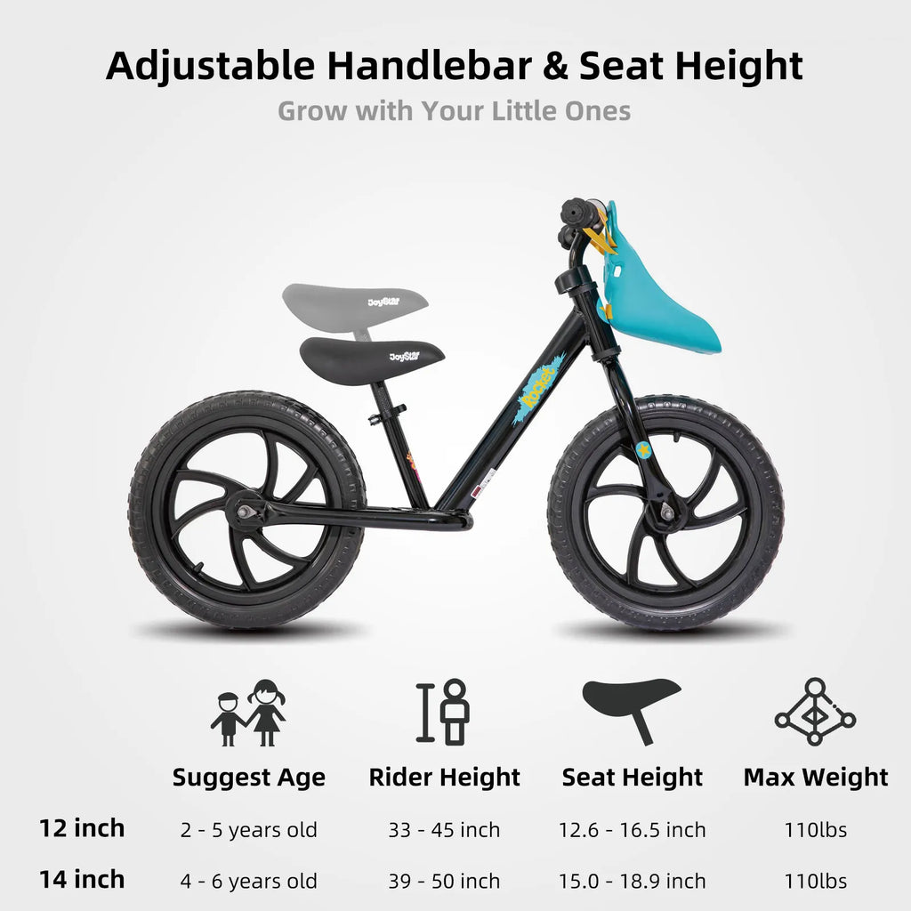 JOYSTAR Roadster 12"/14" Kids Balance Bike