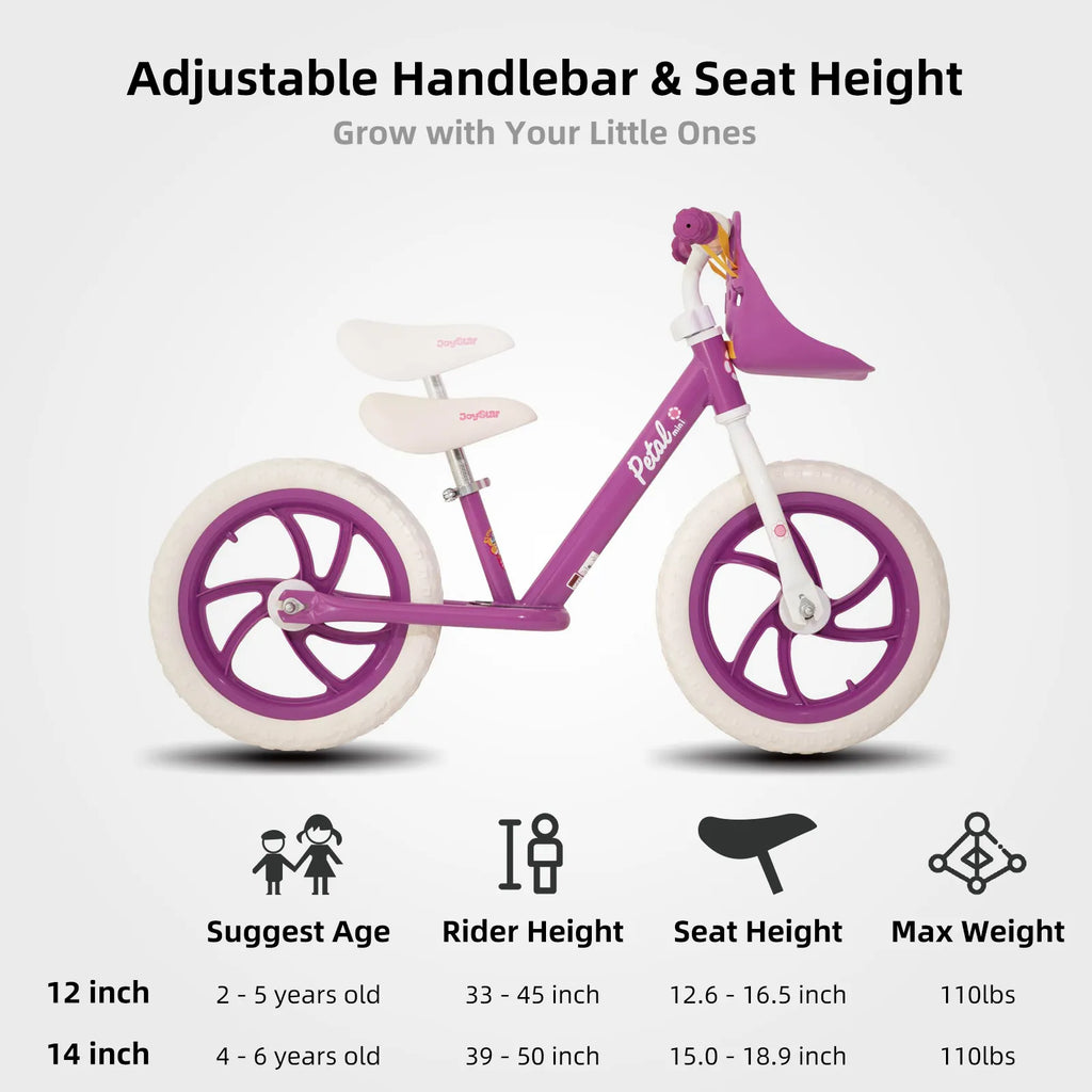 JOYSTAR Roadster 12"/14" Kids Balance Bike