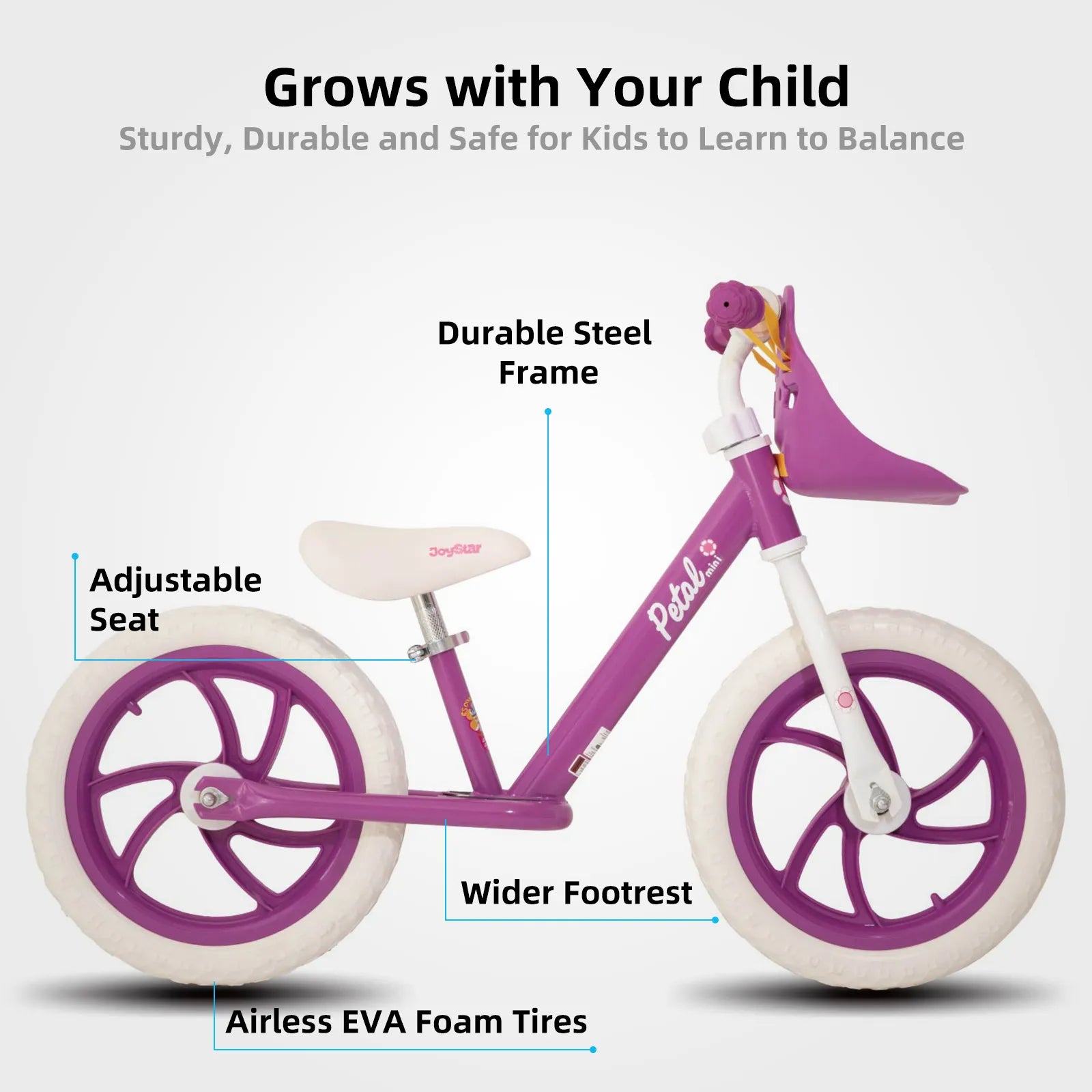 JOYSTAR Roadster 12"/14" Kids Balance Bike